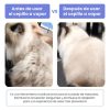 Cepillo con vapor recargable para animales
