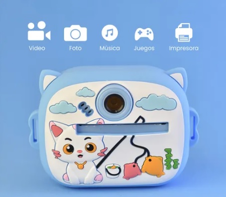 Camara infantil con impresora