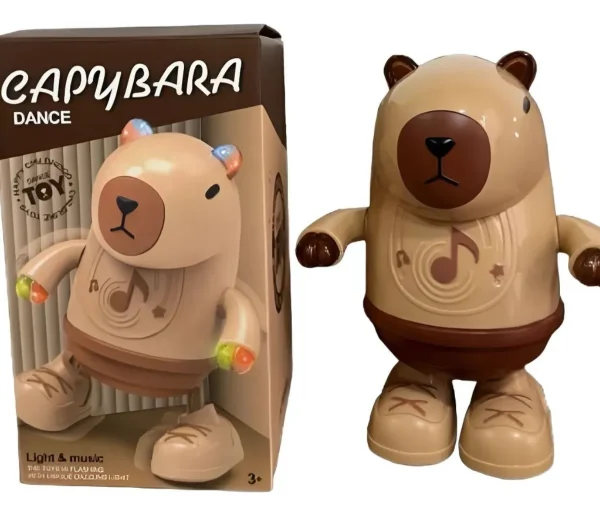Capibara Bailarin Con Musica Y Luces A Pilas Full